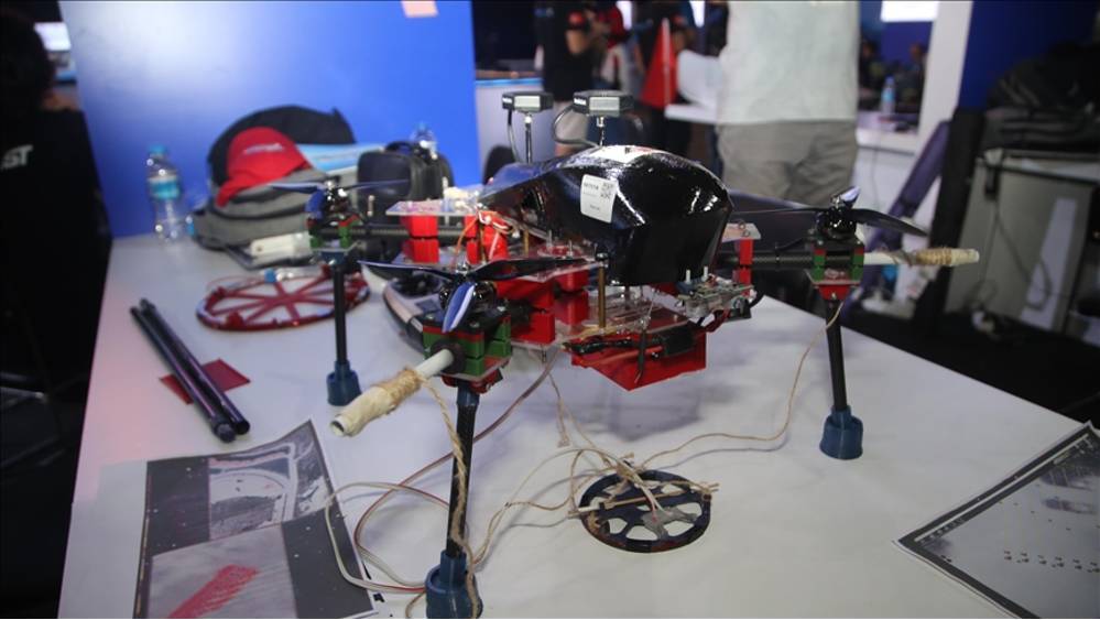 Konyalı öğrenciler mayın tespit eden drone tasarladı