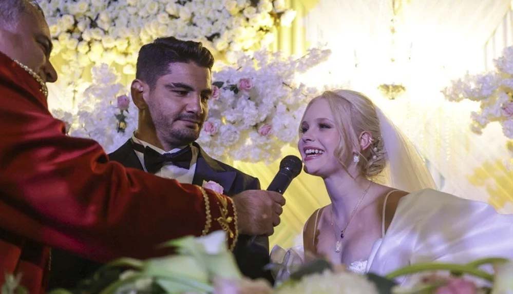 Milli güreşçi Taha Akgül, Bianka Cekusz ile evlendi