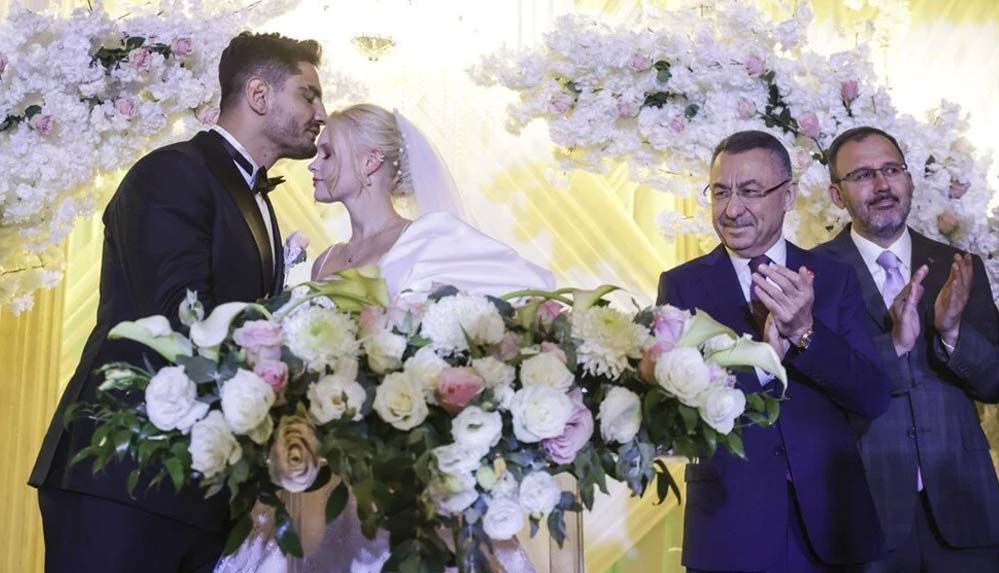 Milli güreşçi Taha Akgül, Bianka Cekusz ile evlendi