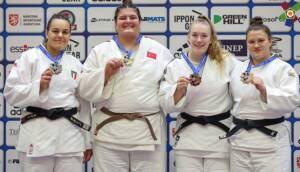 Milli judocular, Gençler Avrupa Şampiyonası'nı 3'ü altın 7 madalya ile birinci tamamladı