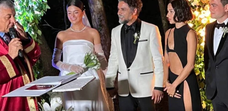 Oyuncu Umut Kurt ve Melisa İnci evlendi