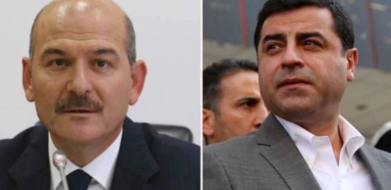Selahattin Demirtaş’tan, kendisine ‘Katil’ diyen Süleyman Soylu’ya yanıt