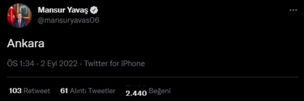 Sosyal medyadaki 'tek kelimelik' akıma siyasiler de katıldı: 'One Word Tweet'