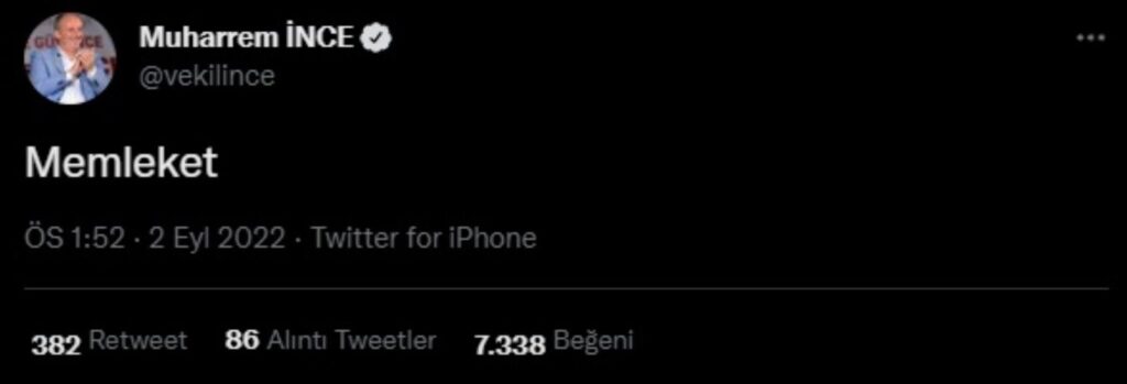 Sosyal medyadaki 'tek kelimelik' akıma siyasiler de katıldı: 'One Word Tweet'