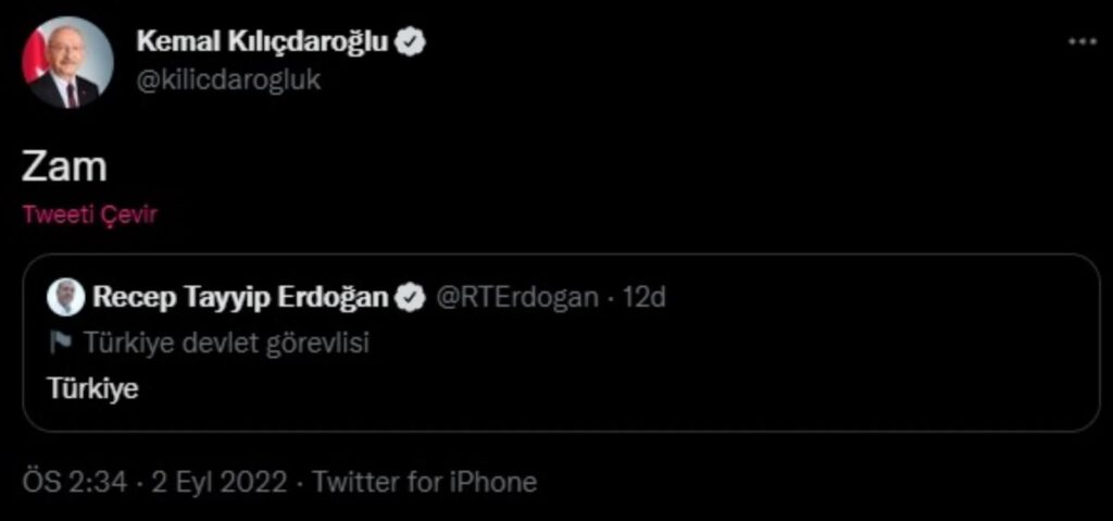 Sosyal medyadaki 'tek kelimelik' akıma siyasiler de katıldı: 'One Word Tweet'