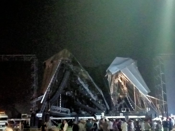 Tarkan'ın İzmir konseri öncesinde platform çöktü: 1 kişi ölümden döndü