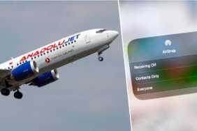 AnadoluJet uçuşu AirDrop yüzünden iptal edildi!