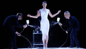 Bella Hadid'in giydiği sprey kıyafetin ardındaki bilim