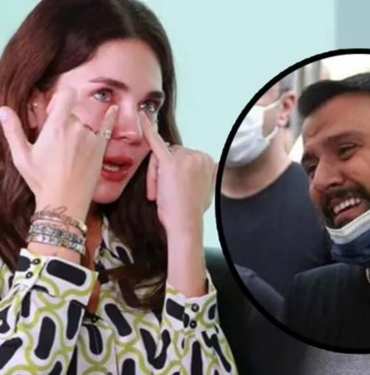 Buse Varol eşi Alişan'ın zor zamanlarını anlatırken ağladı!