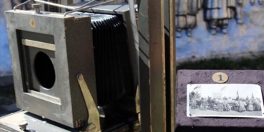 Cumhuriyetin 10. yılında 'Cumhuriyeti Biz Böyle Kazandık' adlı fotoğrafın çekildiği makine müzede