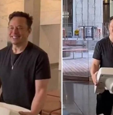 Elon Musk, Twitter merkezine girerken elinde lavabo taşıdı