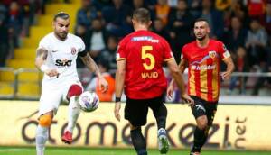 Galatasaray, Kayserispor deplasmanından eli boş dönüyor