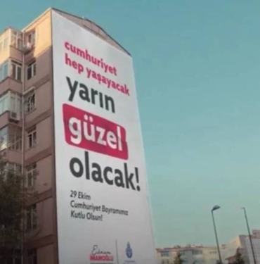 İmamoğlu'ndan 'Cumhuriyet Bayramı' mesajı 'Yarın hepimizin olacak'