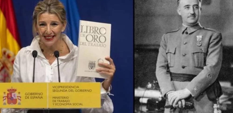 İspanya Çalışma Bakanlığı diktatör Franco’ya verilen unvanları geri aldı