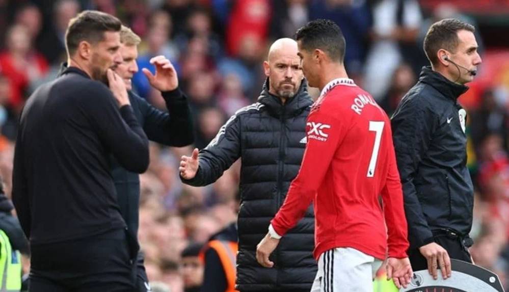 Manchester United Teknik Direktörü Erik ten Hag: 'Cristiano Ronaldo oyuna girmeyi kabul etmedi'