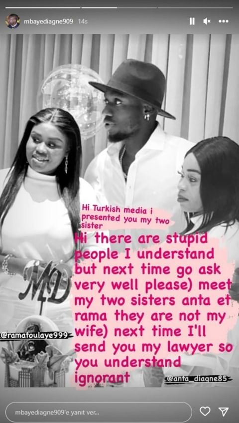 Mbaye Diagne'den Türk medyasına flaş tepki!