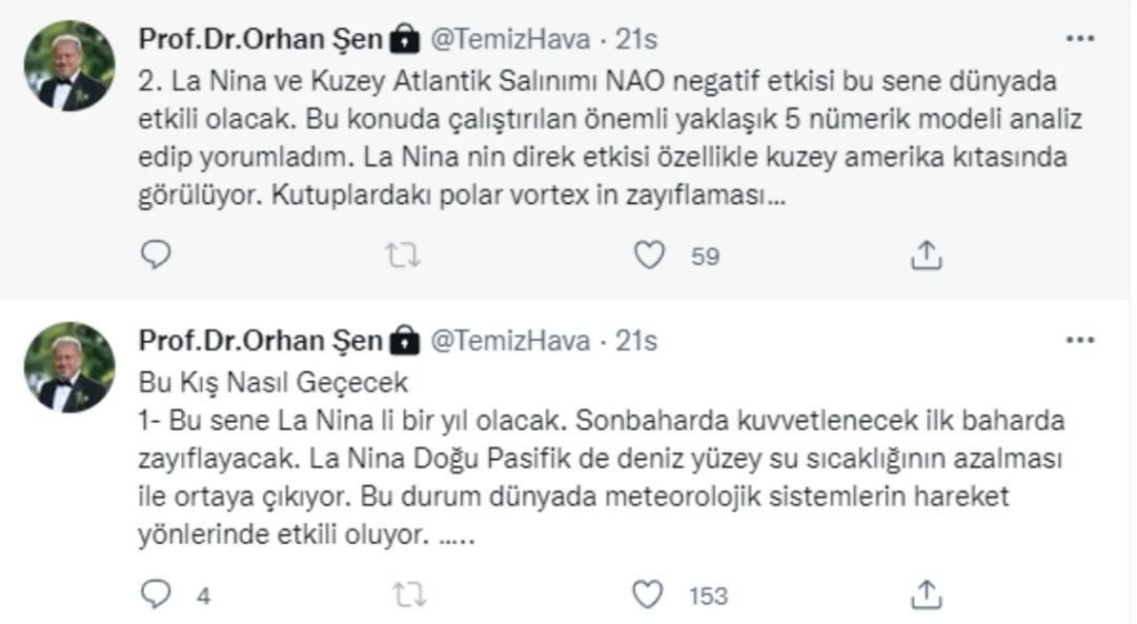 Meteoroloji Uzmanı Şen kar yağışı için tarih verdi: Ocak, şubat ve mart aylarına dikkat!