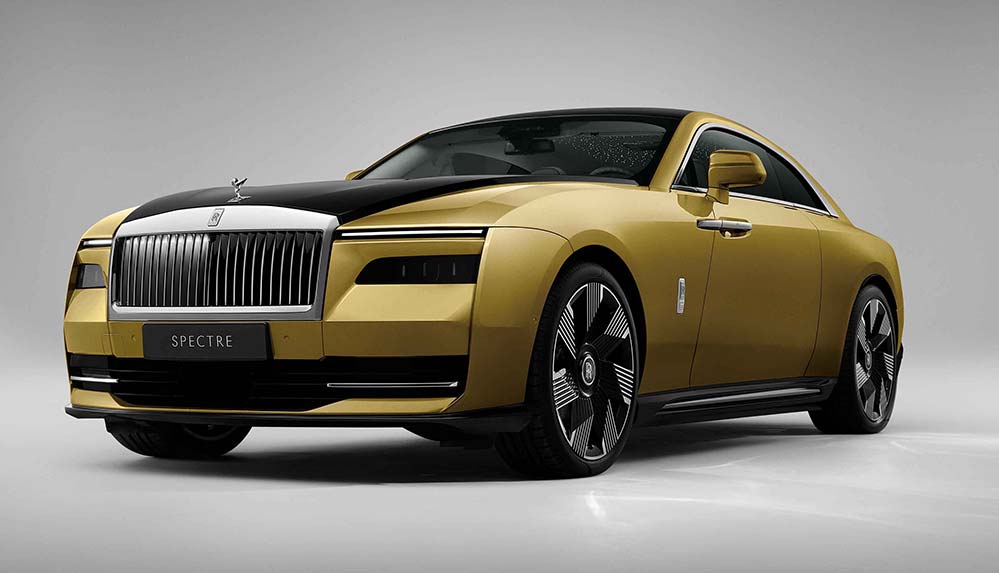 Rolls-Royce, ilk full elektrikli arabası 'Spectre' tanıtıldı