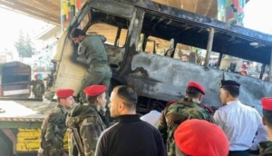 Şam'da EYP saldırısı: 18 Suriyeli asker hayatını kaybetti