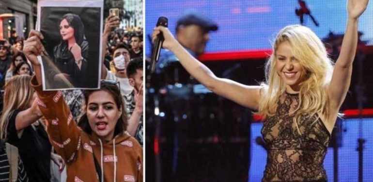 Shakira’dan İranlı kadınlara destek: ‘Kalbim ifade özgürlüğü için savaşan herkesle’