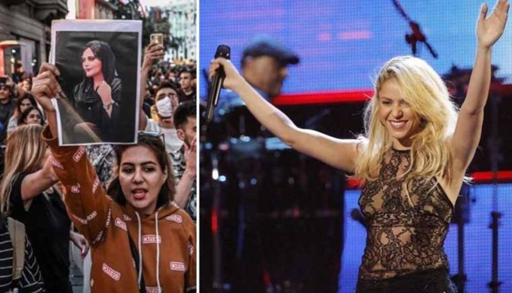 Shakira'dan İranlı kadınlara destek: 'Kalbim ifade özgürlüğü için savaşan herkesle'