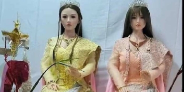 Tapınakta skandal Şişme bebeklerle ayin yaptılar