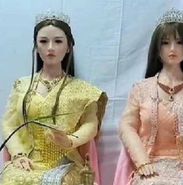 Tapınakta skandal Şişme bebeklerle ayin yaptılar