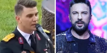 Tarkan, şarkısını söyleyen teğmene kayıtsız kalmadı