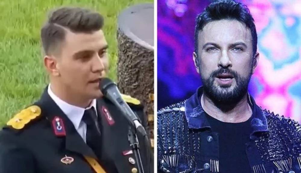 Tarkan, şarkısını söyleyen teğmene kayıtsız kalmadı: 'Çok güzel söylemişsin teğmen kardeş'