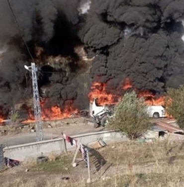 Ağrı’da tanker yolcu otobüsüyle çarpıştı- Çok sayıda ölü ve yaralı var