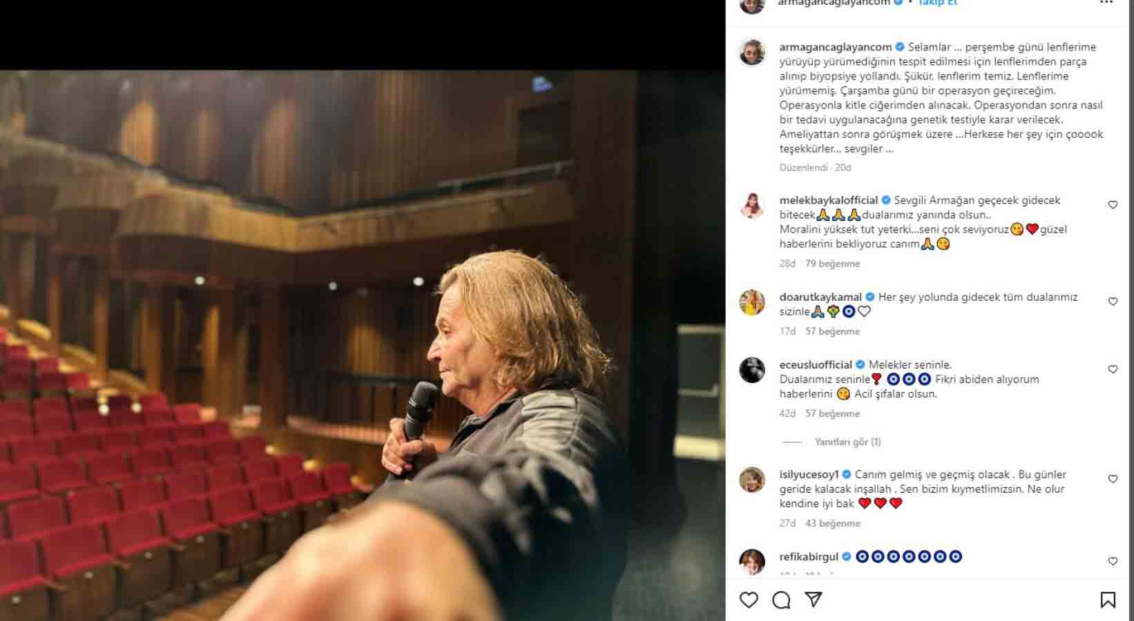 Akciğer kanserine yakalanmıştı: Armağan Çağlayan'dan sevindiren haber 3 Akciğer kanserine yakalanmıştı: Armağan Çağlayan'dan sevindiren haber