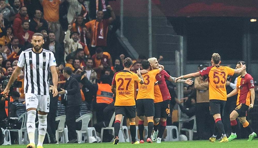Dev derbide kazanan Galatasaray