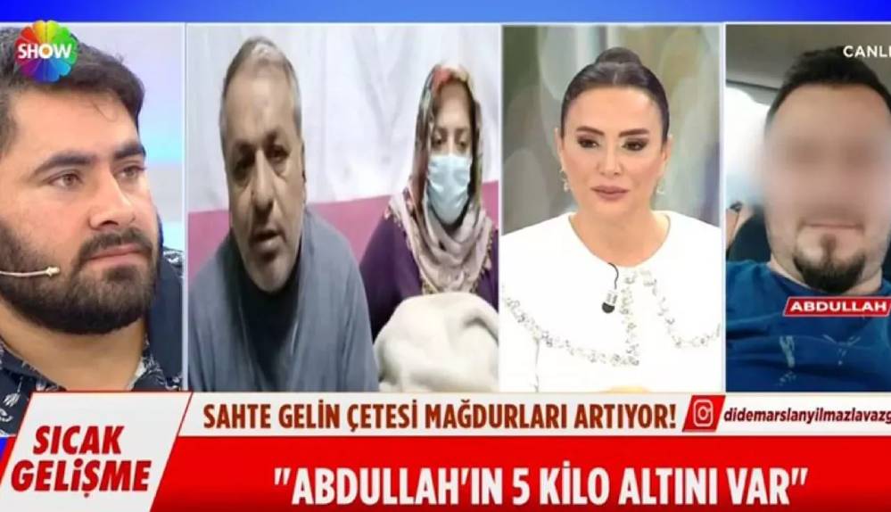 Didem Arslan'la Vazgeçme programında evlilik çetesi çökertildi! Canlı yayında ortalık karıştı