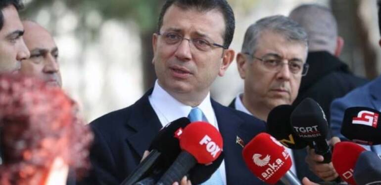 Son Dakika: Ekrem İmamoğlu saat 16.00’yı işaret etti: “Herkesi Saraçhane’ye davet ediyorum”
