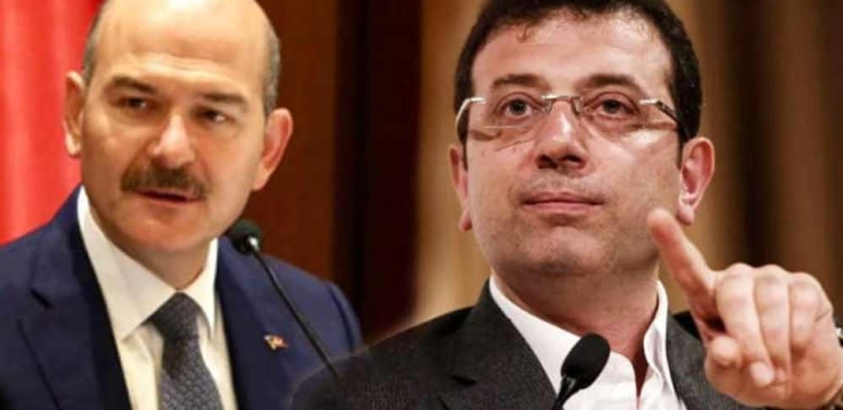 Ekrem İmamoğlu’ndan Bakan Soylu’ya sert sözler: “Sen kalbi de aklı da sadece kötülüğe çalışan bir zatsın…”