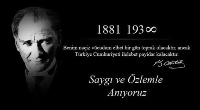 En güzel 10 Kasım Atatürk’ü Anma Günü resimli mesajları ve anlamlı sözleri 2022, En anlamlı 10 Kasım mesajları 4 En güzel 10 Kasım Atatürk’ü Anma Günü resimli mesajları ve anlamlı sözleri 2022, En anlamlı 10 Kasım mesajları