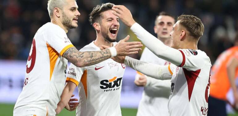 Galatasaray’dan Medipol Başakşehir deplasmanında tarihi fark!