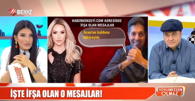 Hadise ile Reza Zarrab’ın mesajları ifşa oldu! Acun Ilıcalı’ya ağır hakaret…