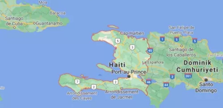 Haiti nerede, hangi ülkede? Haiti harita üzerindeki yeri, konumu!