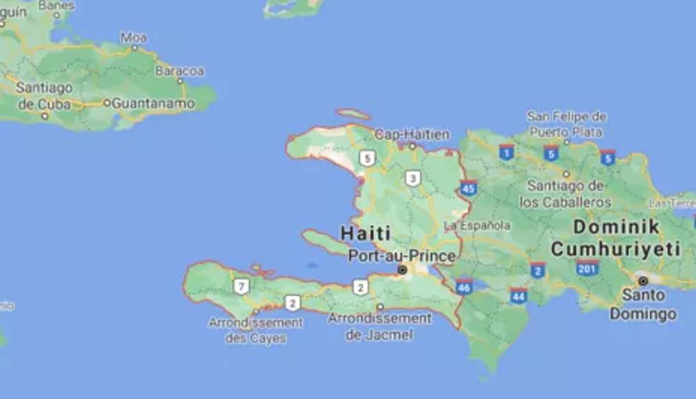 Haiti nerede, hangi ülkede? Haiti harita üzerindeki yeri, konumu!