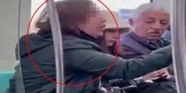 Marmaray'da bir tuhaf çöp kavgası Recep Tayyip Erdoğan buraya gelecek