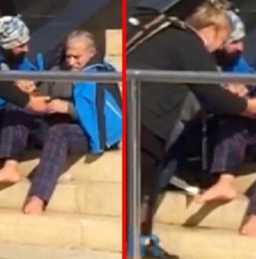 Mehmet Ali Erbil Kadıköy'de yalınayak halde görüntülendi! TikTok için daha neler yapacaksın?