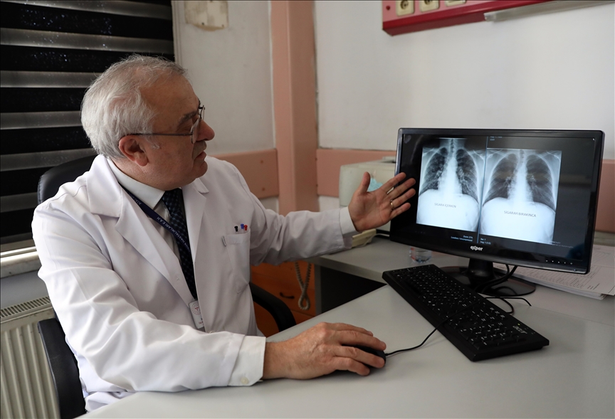 Günde 1,5 paket içiyordu: Sigarayı bıraktıktan sonra ölümcül akciğer hastalığını yendi