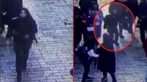 Taksim İstiklal Caddesi'ne bombayı bırakan teröristin kaçtığı görüntüler ortaya çıktı