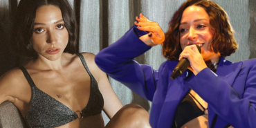 Zeynep Bastık sahnede yüzüne pet şişe fırlatılınca konseri yarıda kesti