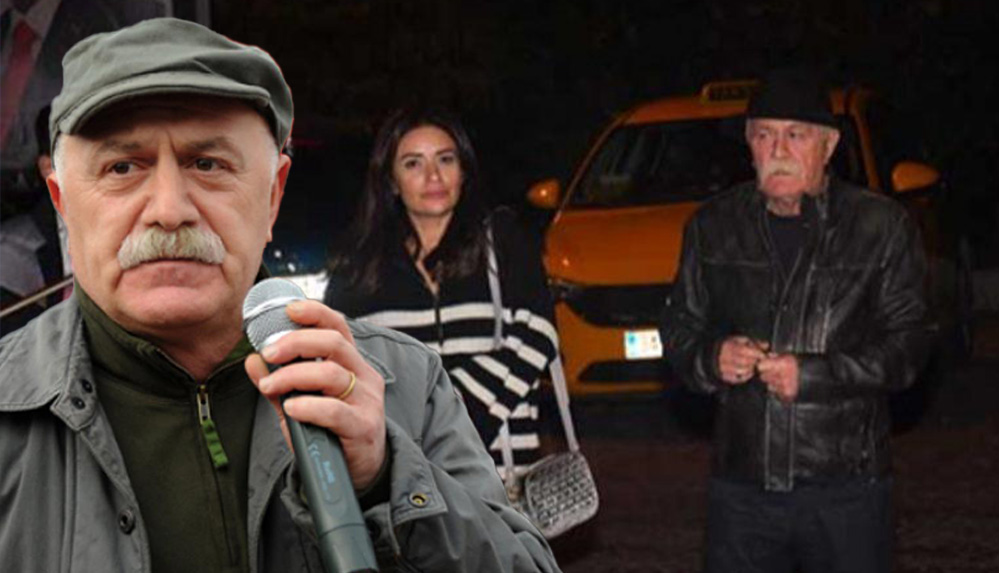 75 yaşındaki oyuncu Orhan Aydın genç sevgilisiyle görüntülendi: Beni neden çekiyorsunuz?