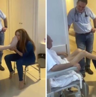 Dünyaca ünlü şarkıcı Shakira babasının ayaklarını öptü 5 shakira ve babası
