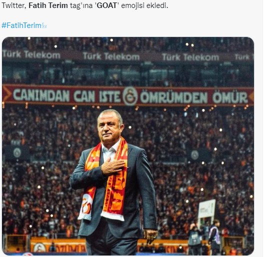 Messi için yapmışlardı: Twitter’dan Fatih Terim’e büyük onur