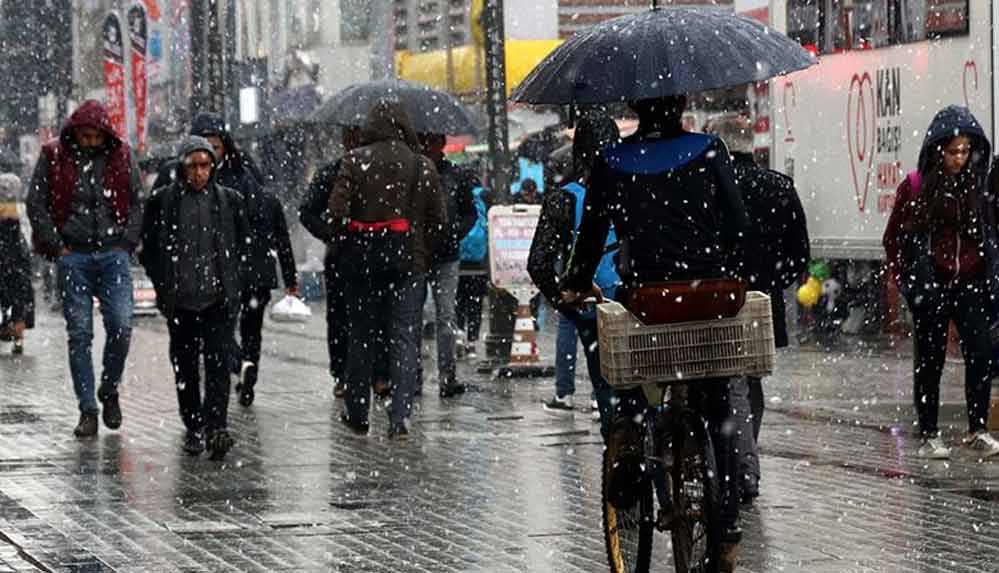 1 Aralık 2022 hava durumu raporu: Meteoroloji’den kar ve sağanak yağış uyarısı!