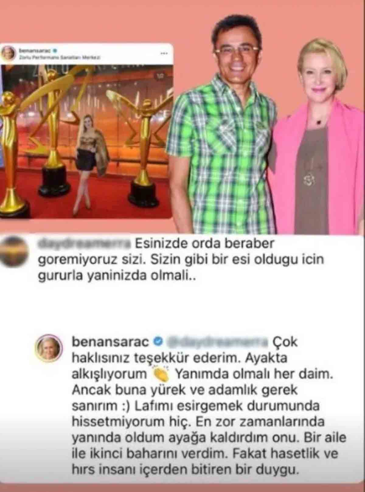 Ender Saraç 'Altın Kelebek'e başka bir kadınla katıldı, eşi Benan Saraç ifşa etti: “Kendine gel yavrum!”